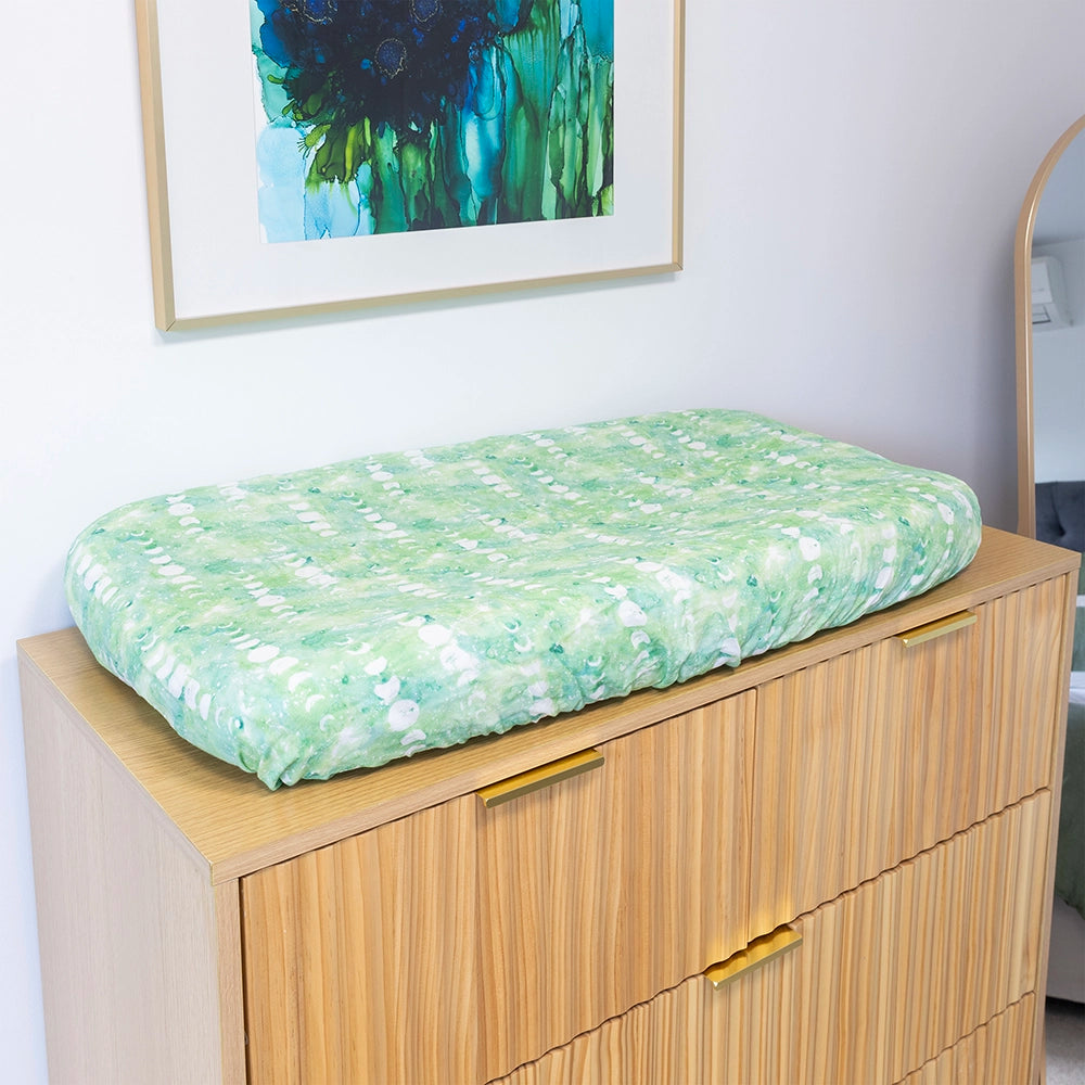 Change Pad/Bassinet Sheet - Tidal Moon.