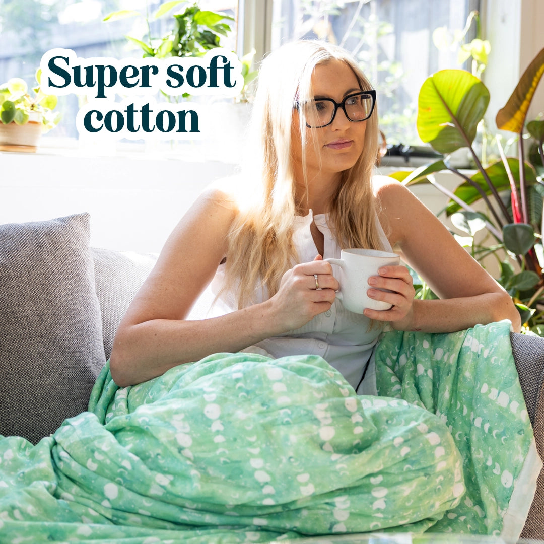 Tidal Moon Single Blanket