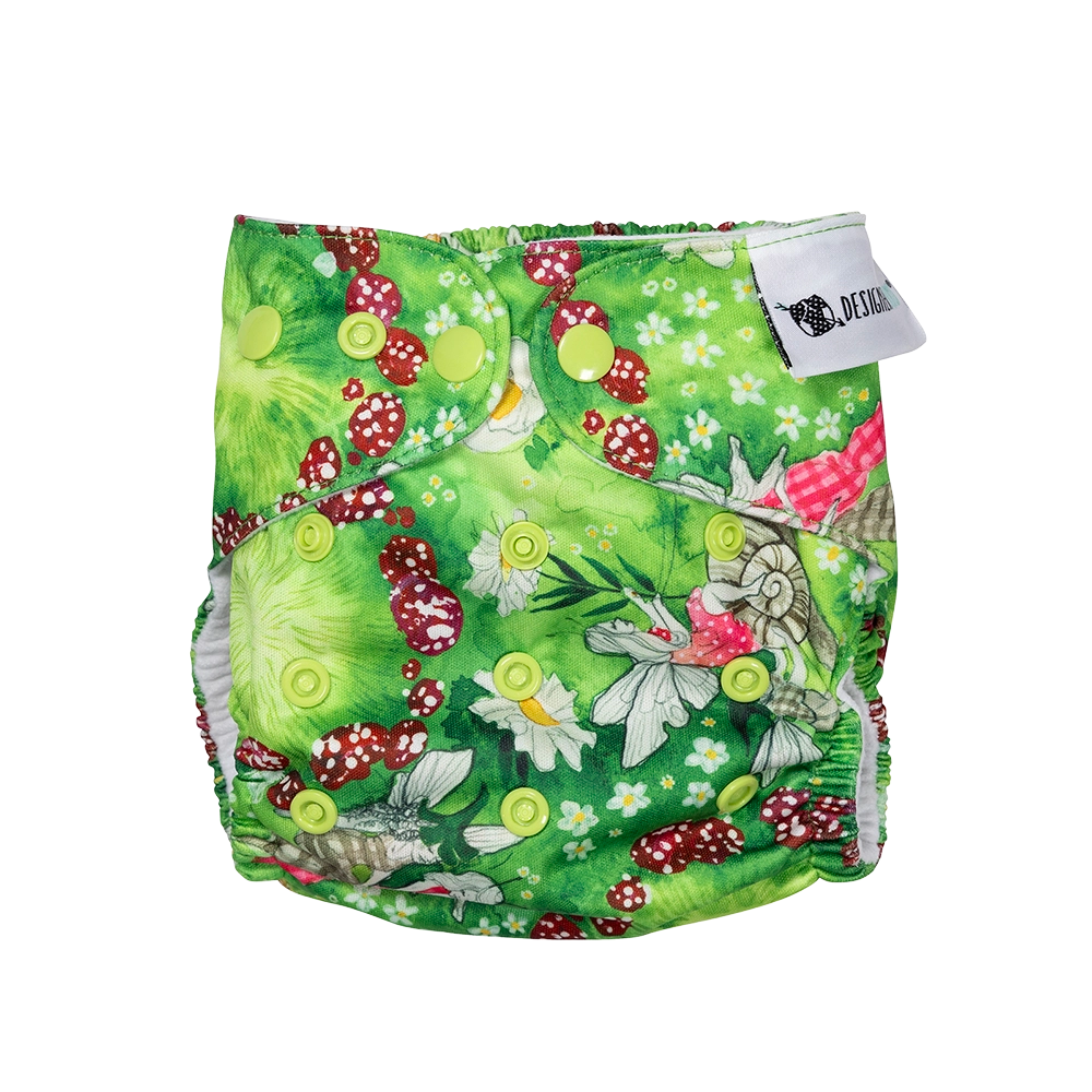 Fairy Rings Reusable Cloth Nappy