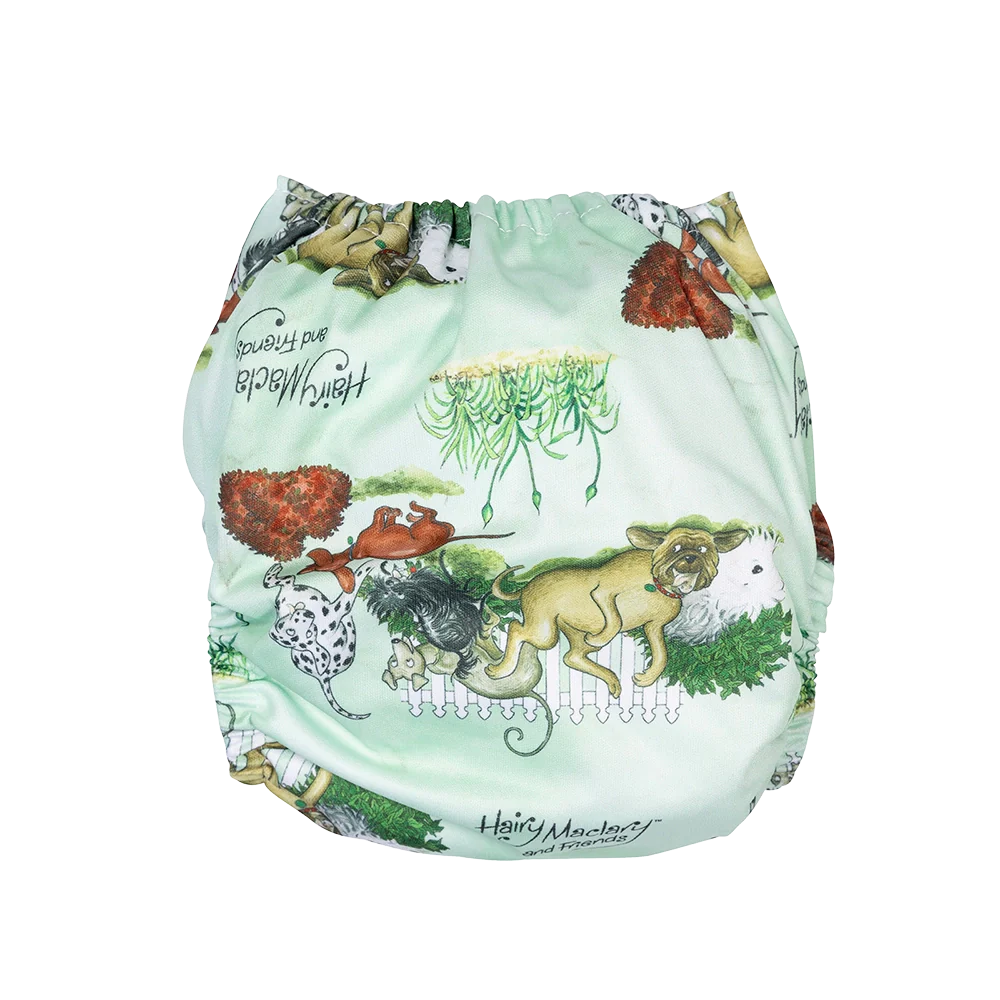 Hairy Maclary and Friends Reusable Cloth Nappy