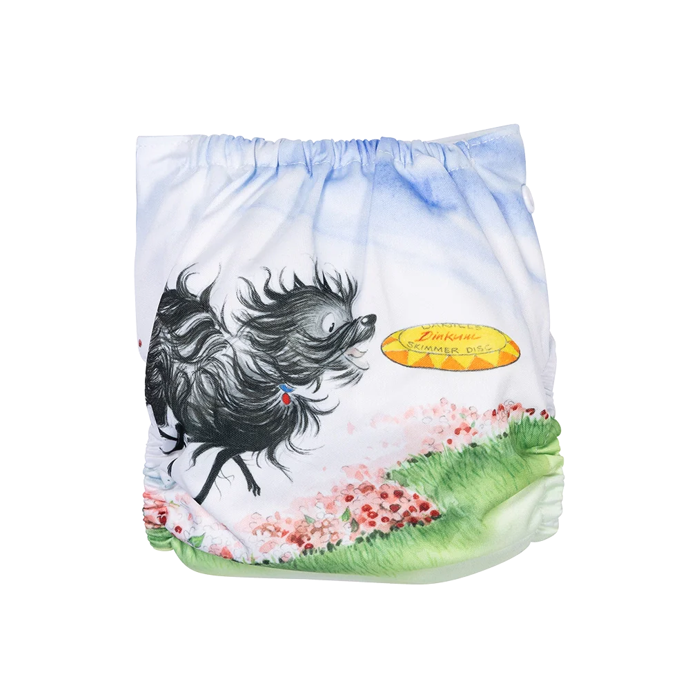 Hairy Maclary Reusable Cloth Nappy