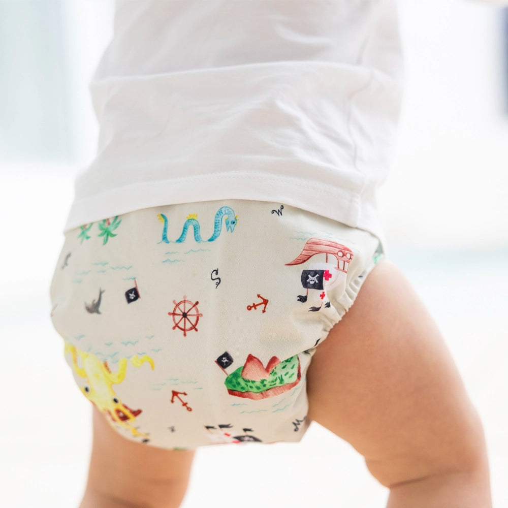 High Seas Reusable Cloth Nappy