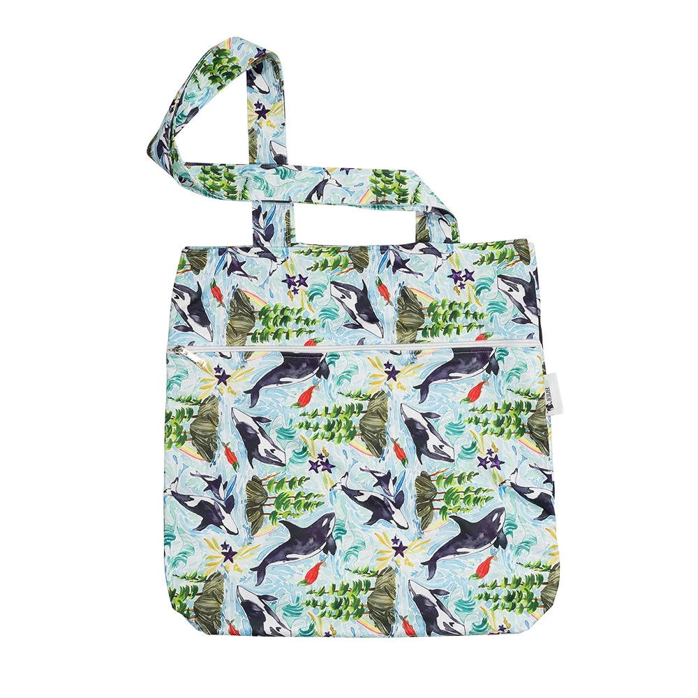 Orca Pod Tote Bag