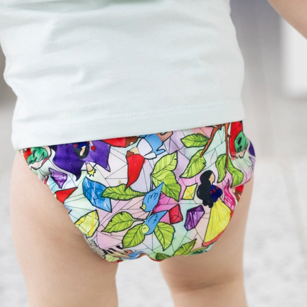 Snow White Reusable Cloth Nappy