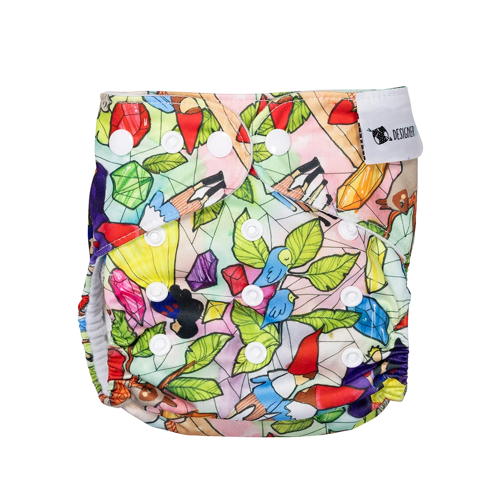 Snow White Reusable Cloth Nappy