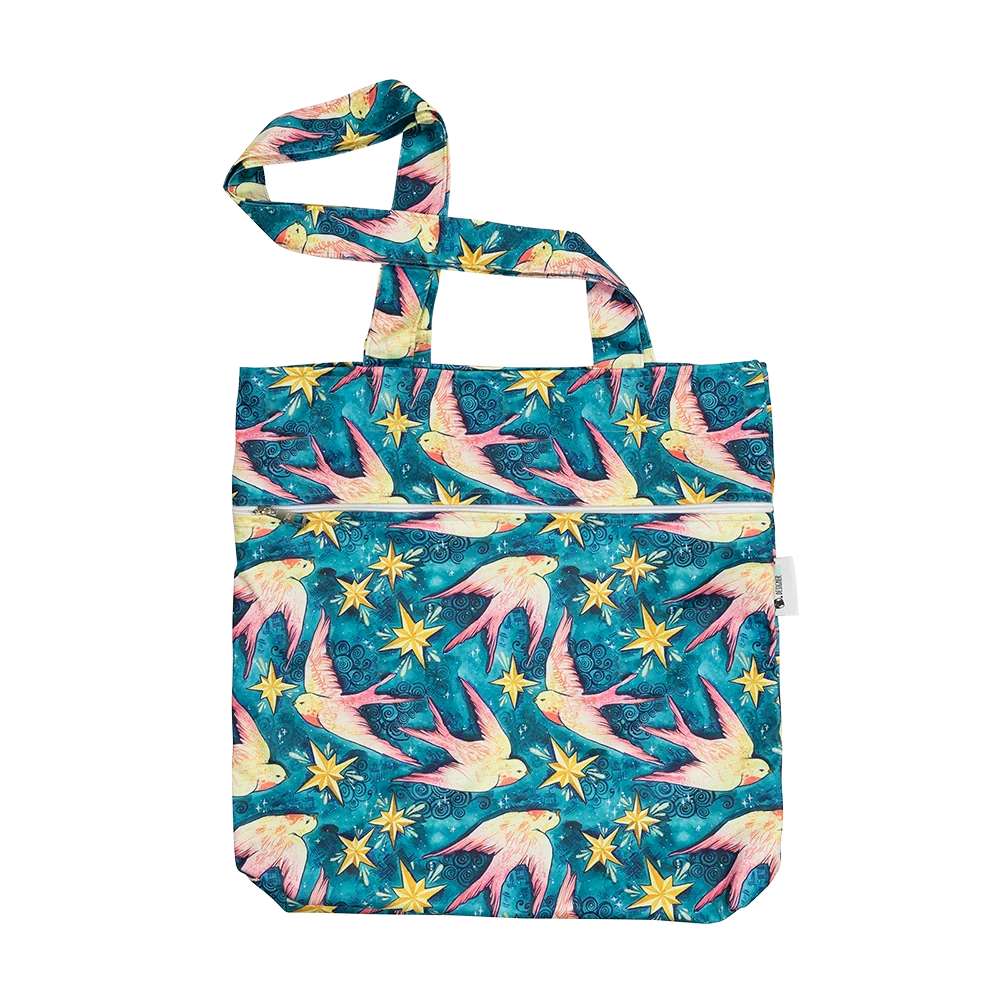 Star Swallows Tote Bag