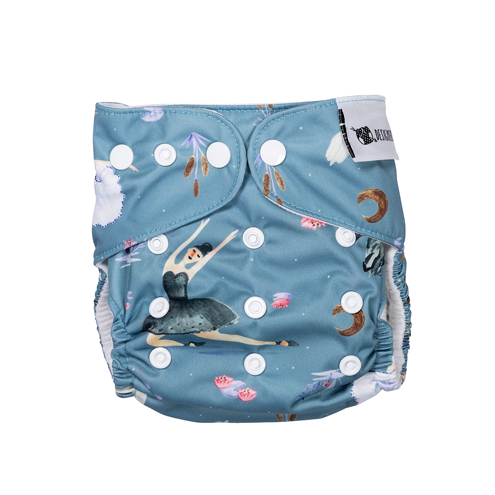 Swan Lake Reusable Cloth Nappy