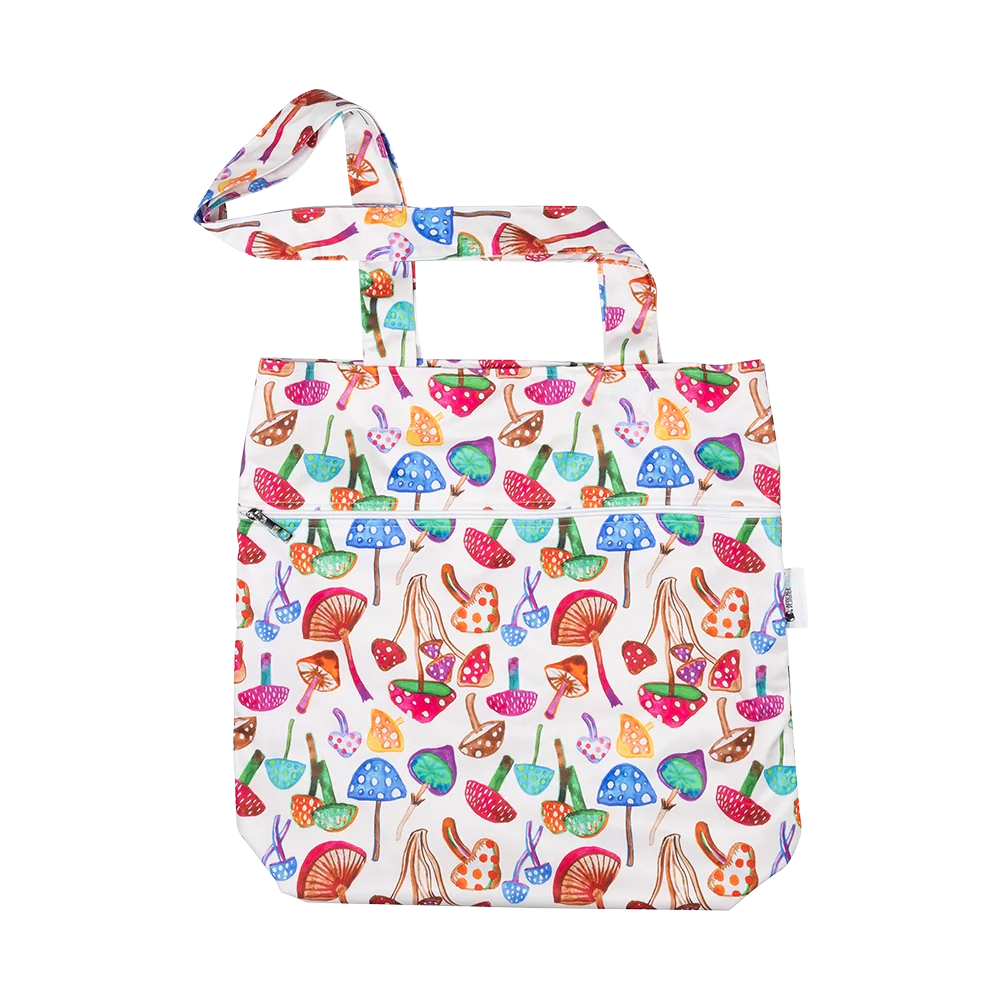 Tiny Toadstools Tote Bag