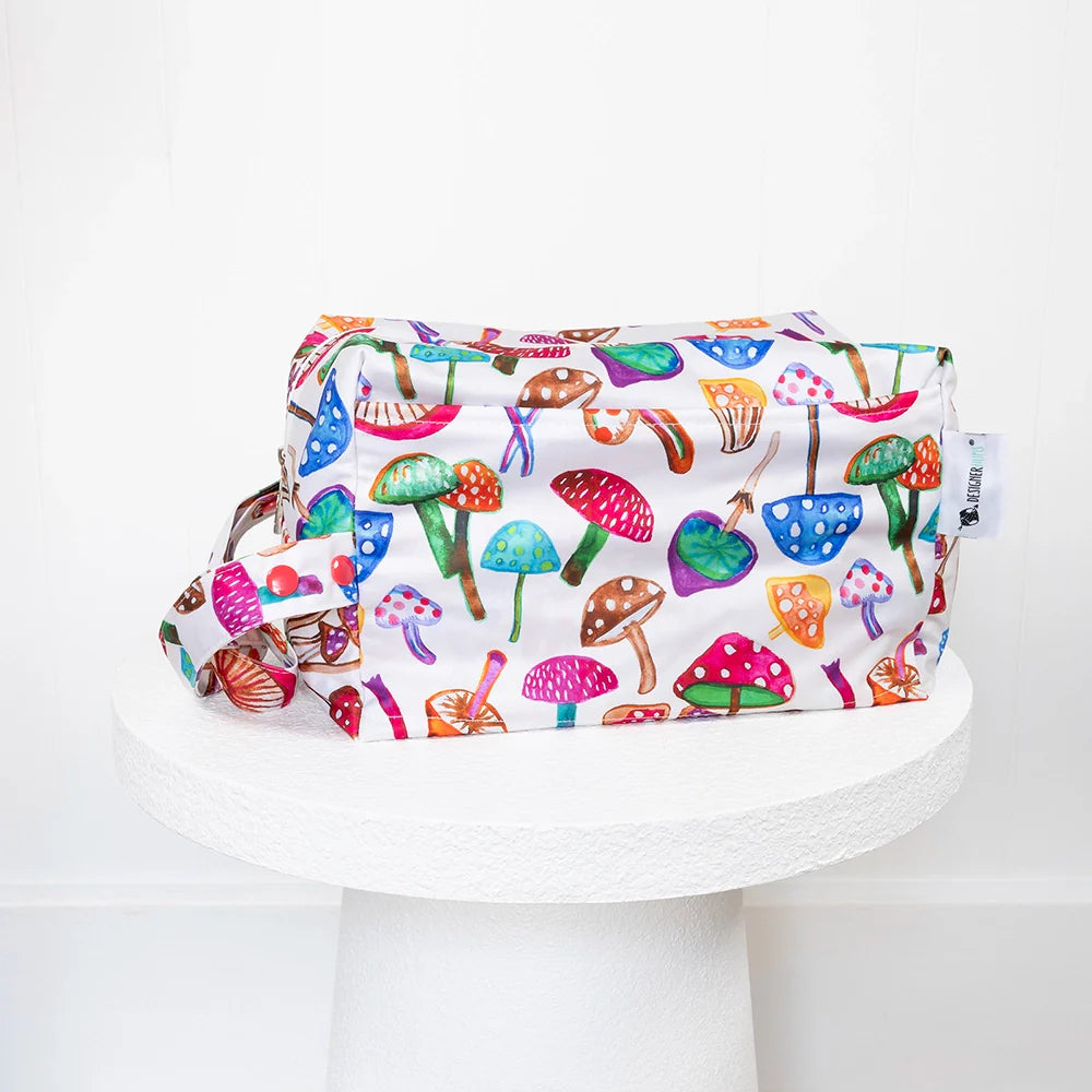 Tiny Toadstools Travel Wet Bag