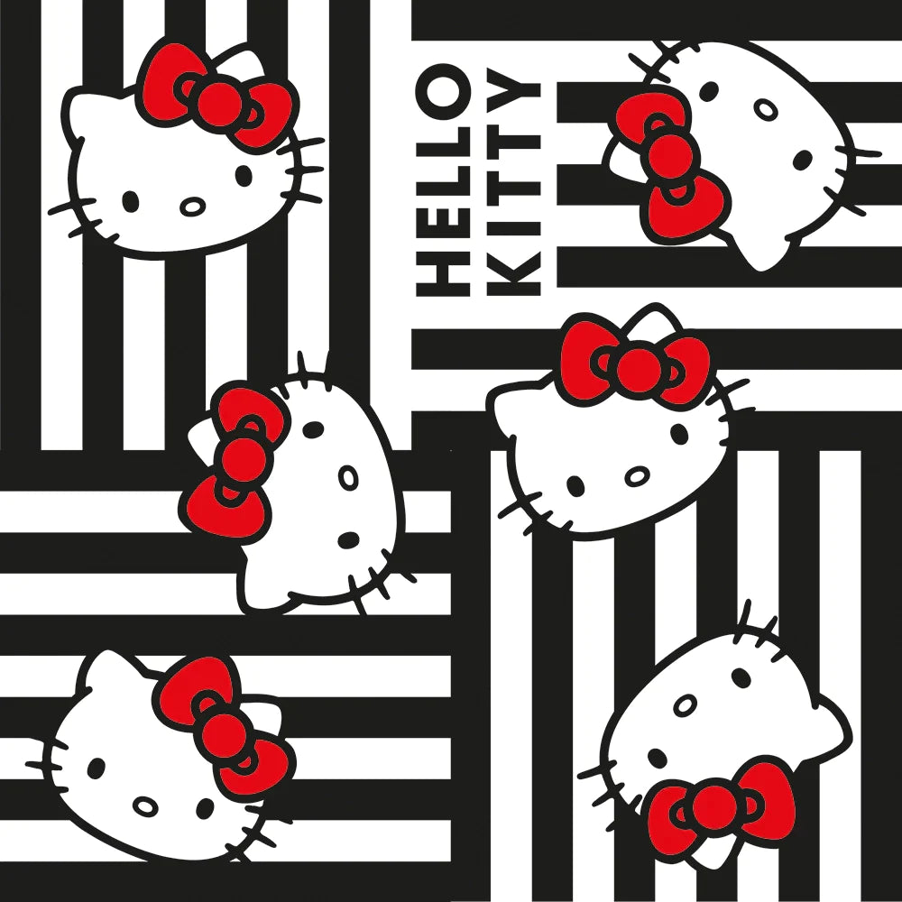 Iconic Hello Kitty Cot Sheet