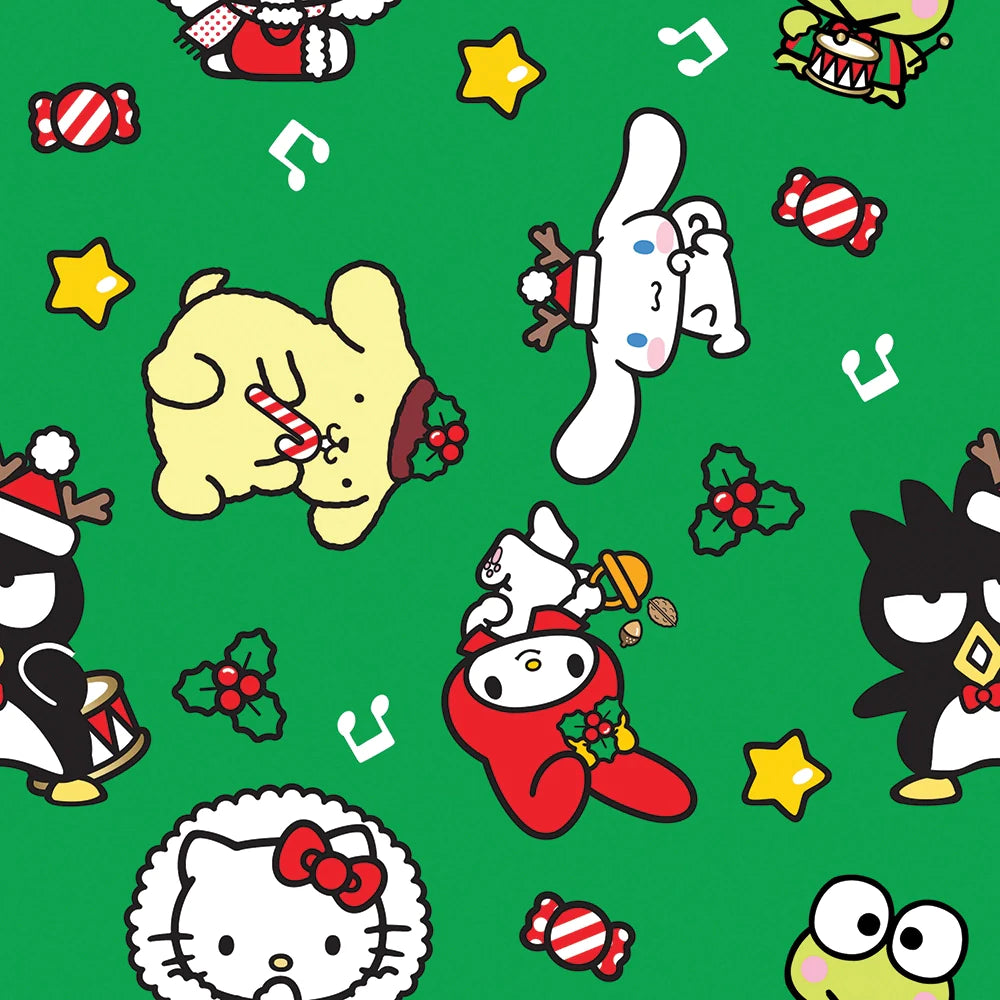 Hello Kitty Friends Christmas Reusable Cloth Nappy