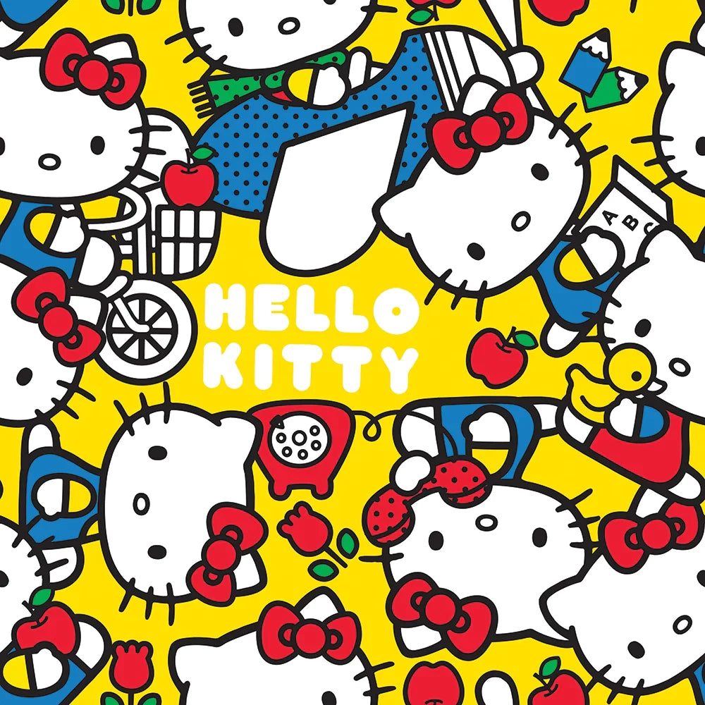 Hello Kitty Time Cot Sheet