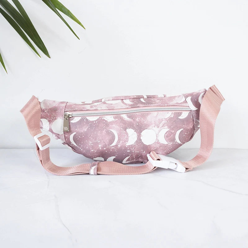 Clear pink 2025 bum bag