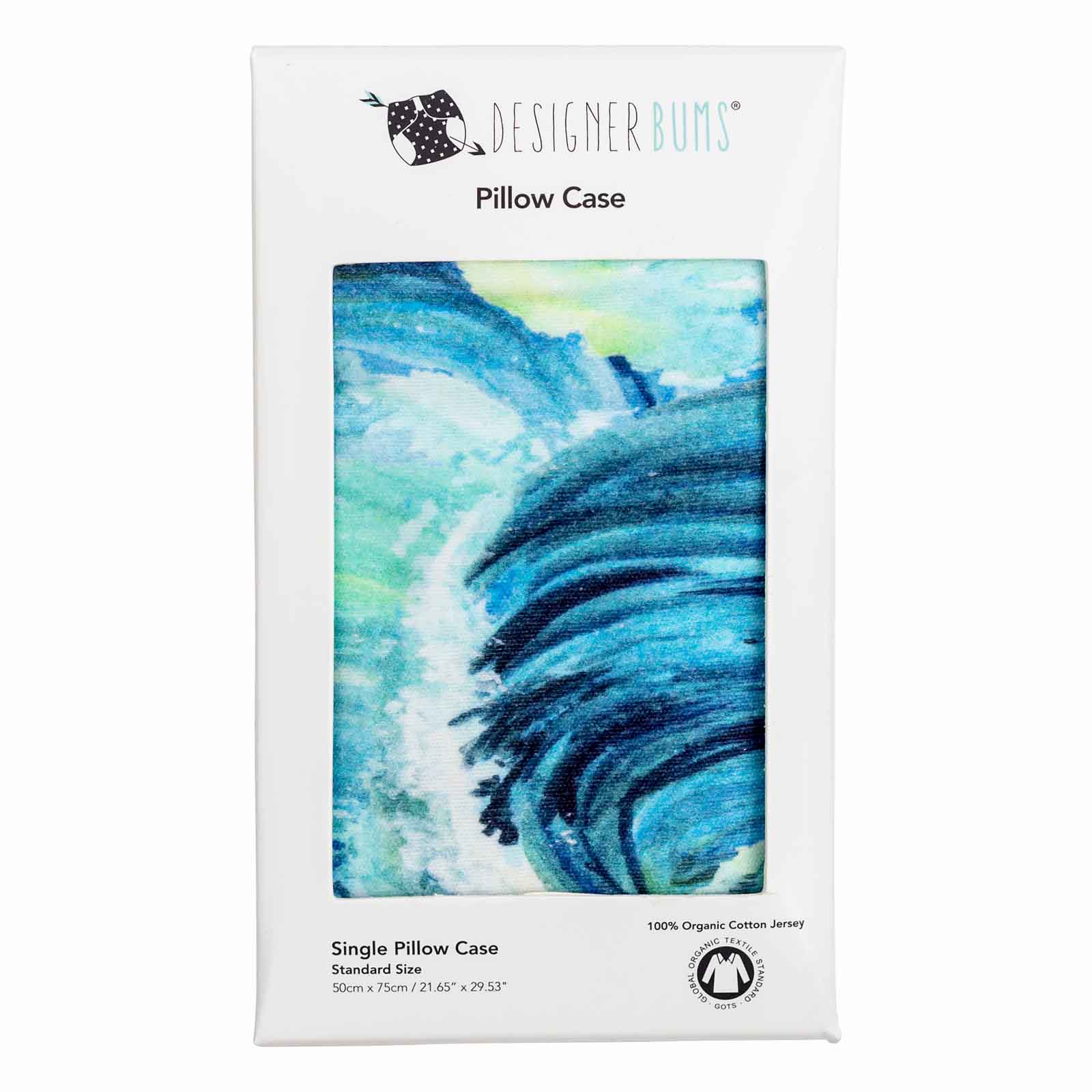 Blue Crush Pillow Cover