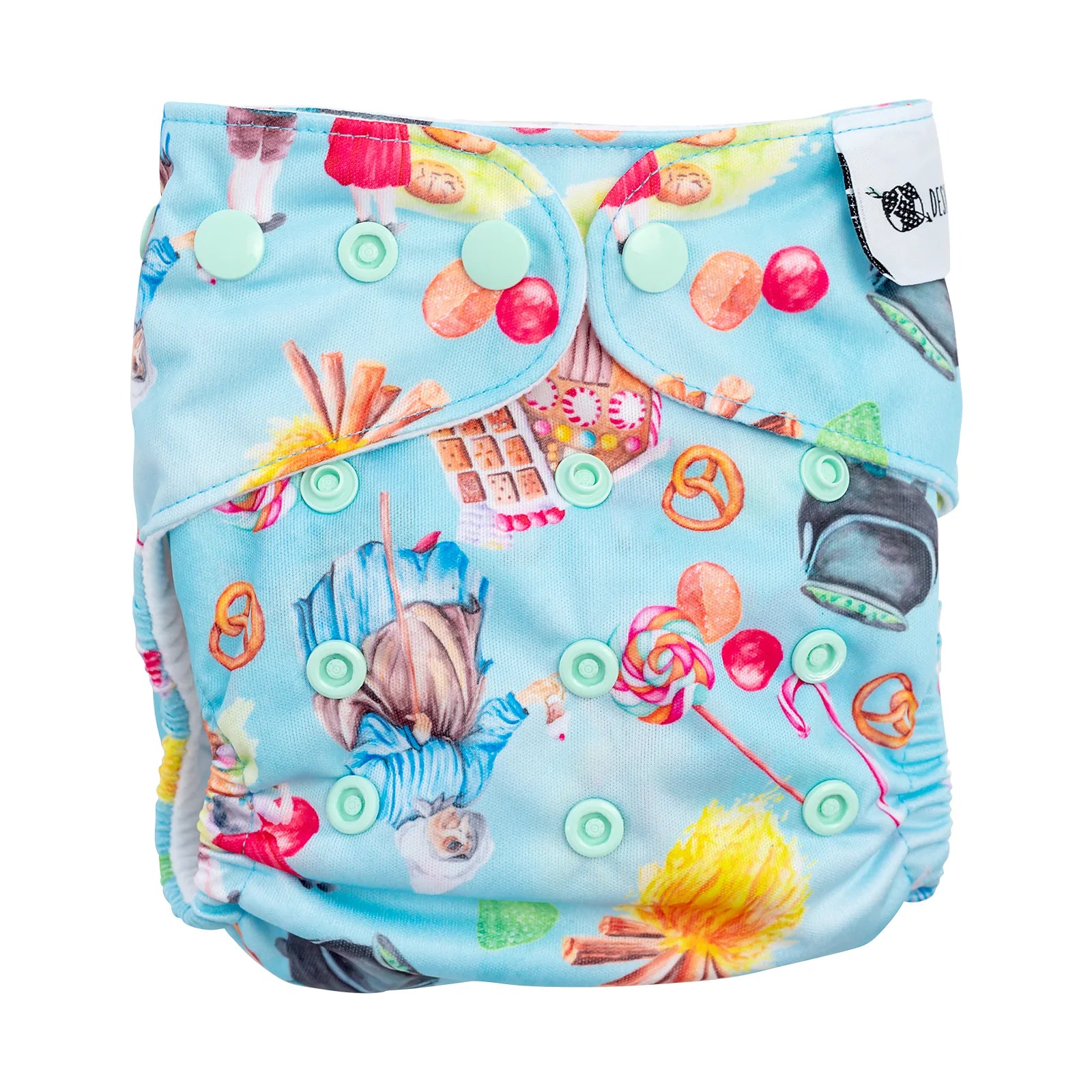 Gingerbread House Reusable Cloth Nappy