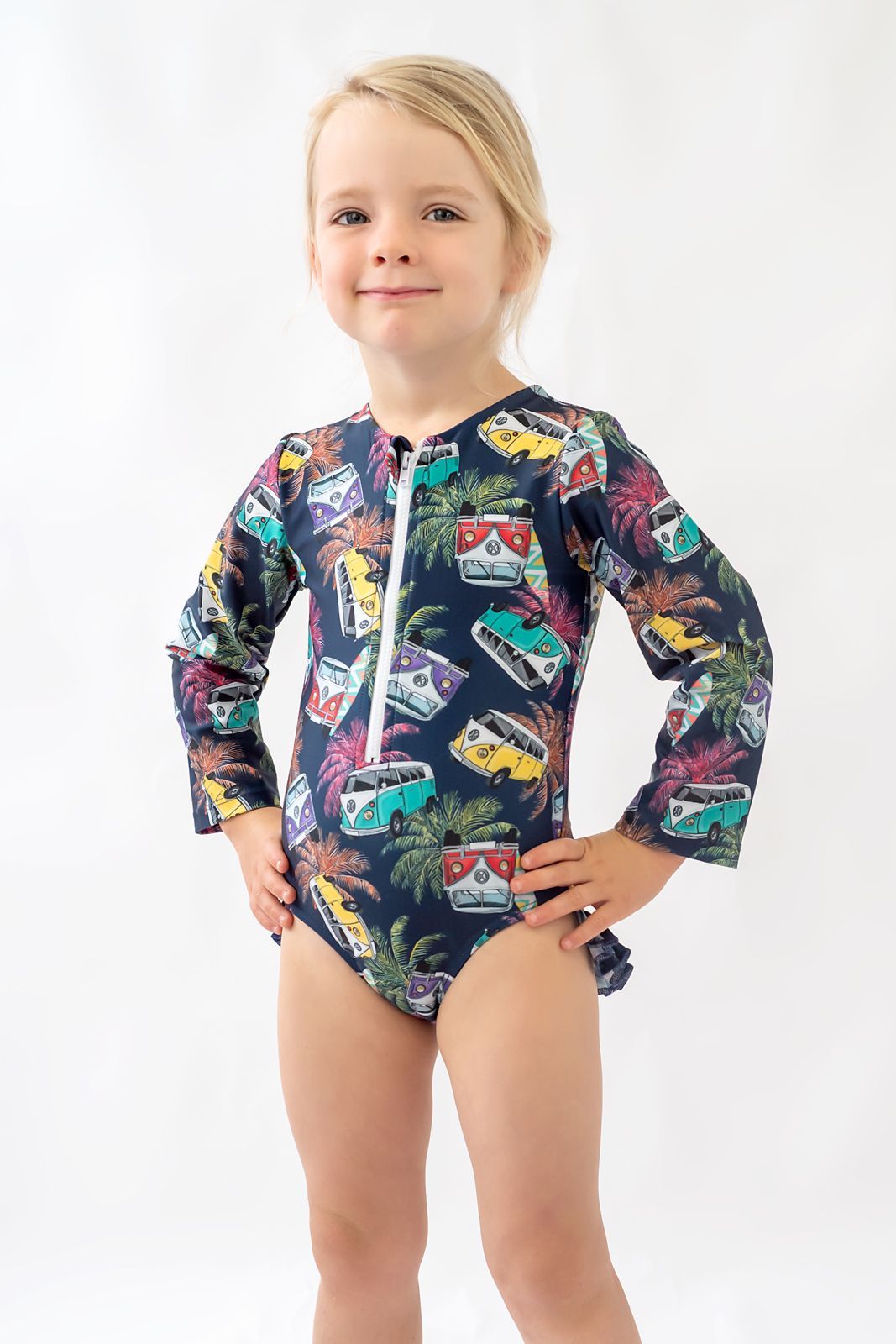 Gone Surfing Girls Swim Suit 2-3 years