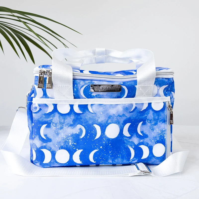 Clear insulated top cooler bag