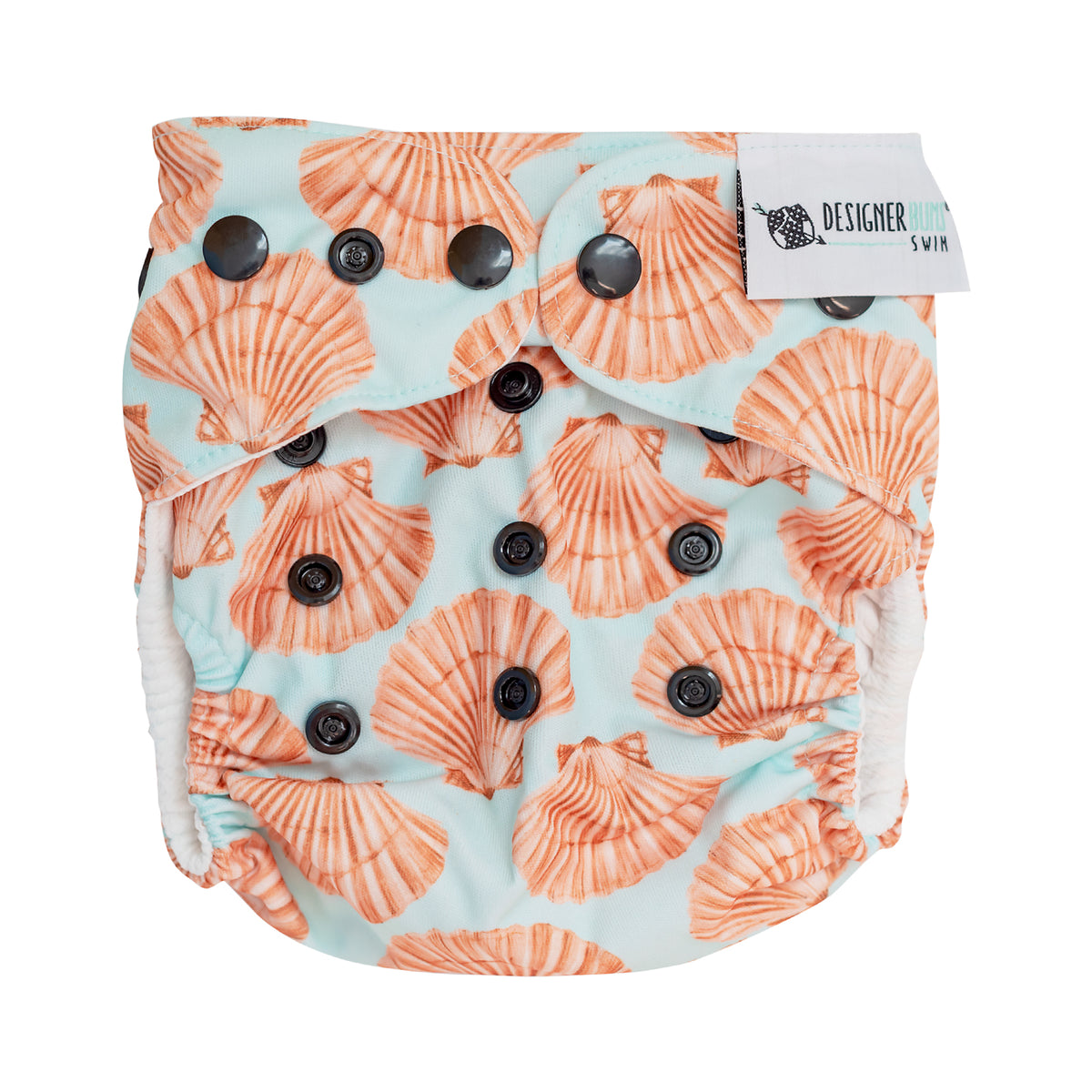 Sea Shells Swim Nappy Designer Bums